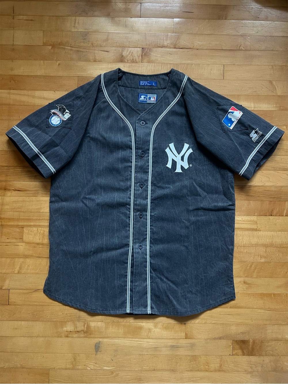 Vintage STARTER x MLB MERCH New York Yankees Cement